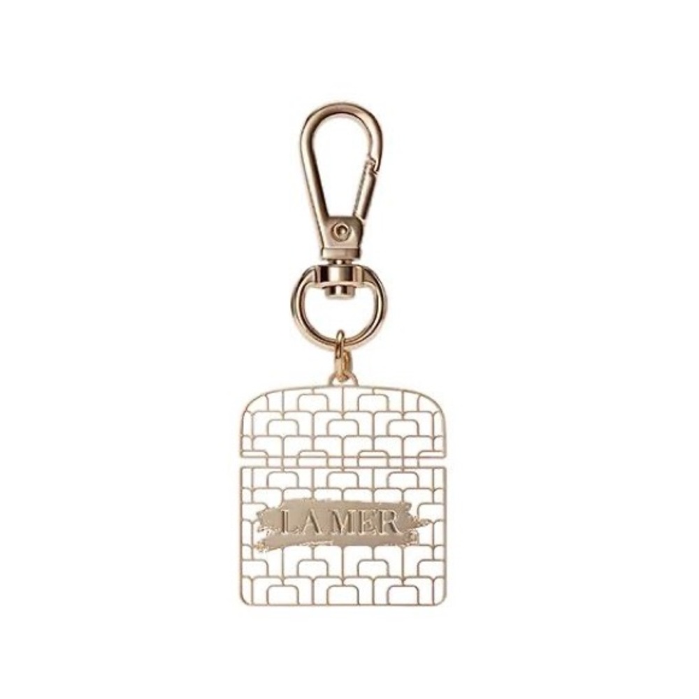 Authentic La Mer Gold Keychain